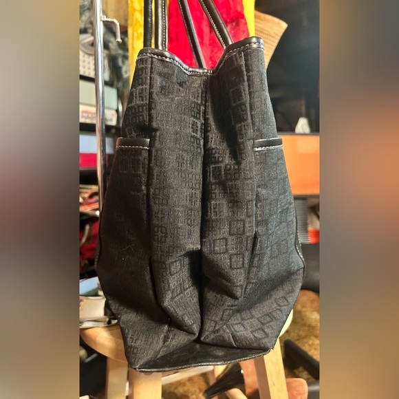 Worthington Classic Canvas & Leather Tote Bag EUC!​​​​ - Picture 4 of 12